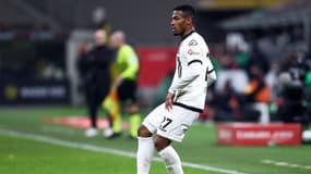 Kelvin Amian à San Siro en janvier 2022 avec La Spezia