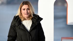 L'actrice et productrice Julie Gayet au festival de Gerardmer en janvier 2022