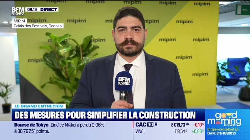 Guillaume Kasbarian (Ministre du Logement) : Des mesures pour simplifier la construction - 12/03