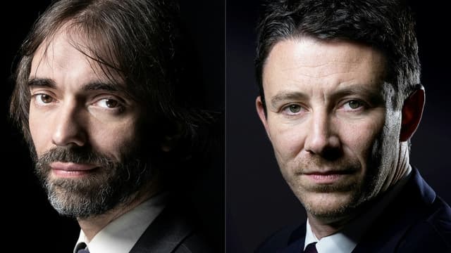 Cédric Villani et Benjamin Griveaux.