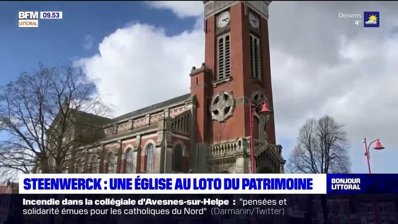 Loto du patrimoine: l'église Saint-Jean-Baptiste de Steenwerck retenue