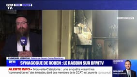 "Un grand choc, une grande tristesse": Chmouel Lubecki (rabbin de Rouen) réagit à l'attaque de la synagogue de Rouen 