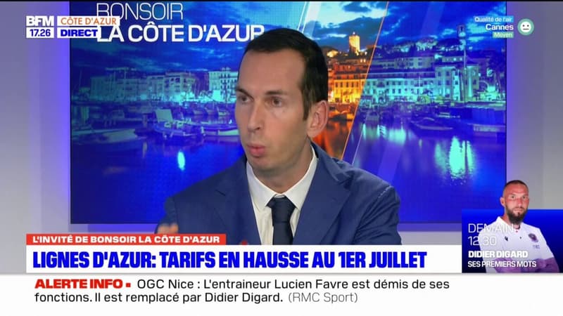 Nice: Jean Moucheboeuf, conseiller municipal, fustige une diminution de l'offre de transports