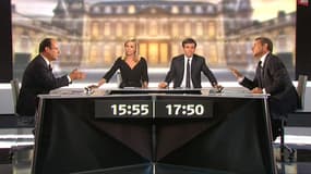 François Hollande face à Nicolas Sarkozy en 2012