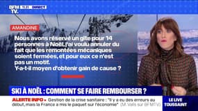 Ski à Noël: comment se faire rembourser ? - BFMTV répond à vos questions