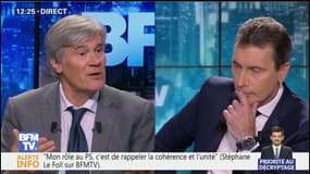 Direction du PS: Stéphane Le Foll prendra sa décision d'ici mi-janvier 2018