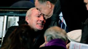 Luis Fernandez et Jean-Michel Aulas en 2008