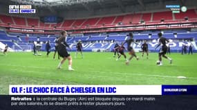 Ligue des champions: les joueuses de l'OL face au défi Chelsea