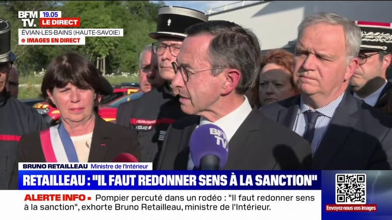Pompier percuté dans un rodéo: 