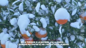Rovaniemi: le village du Père Noël présente le château de neige de la famille MoominDe la Turquie à la Bavière, via la Grèce... L'Europe du Centre et de l'Est est sous la neige