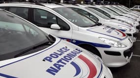 Des véhicules de police - Image d'illustration