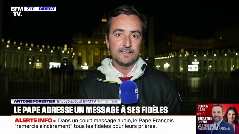 Toujours hospitalisé, le pape François 