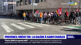 Grève à la gare Saint-Charles: la galère des usagers