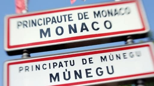 La frontière monégasque - Image d'illustration