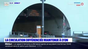 Lyon: la circulation différenciée se poursuit ce lundi 