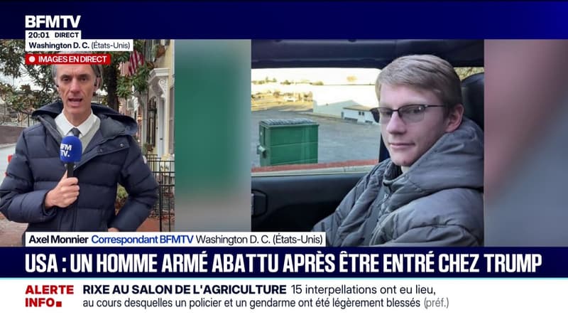 Homme abattu chez Donald Trump: voici ce que l'on sait d'Austin Tucker Martin, âgé de 21 ans