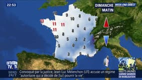 La météo pour ce dimanche 3 mars 2019