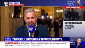 Motion de censure: pour Alexis Corbière (LFI), "ça va se jouer à une dizaine de voix"
