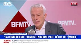 Suspension de Shein: "Il faut rétablir de l'équité", estime Patrick Martin, président du Medef