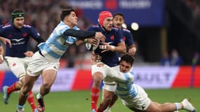 Gabin Villière face à l'Argentine le 22 novembre 2024