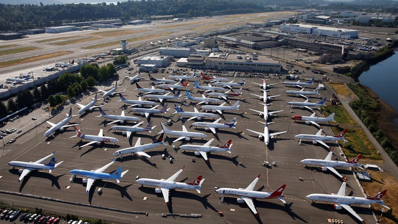 Les stocks d'avions s'accumulent, alors que les livraisons sont en chute libre