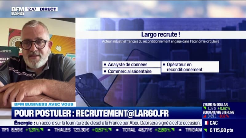 On recrute ! Largo : acteur industriel français du reconditionnement engagé dans l'économie circulaire