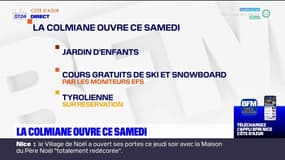 La station de ski de La Colmiane ouvre ce samedi
