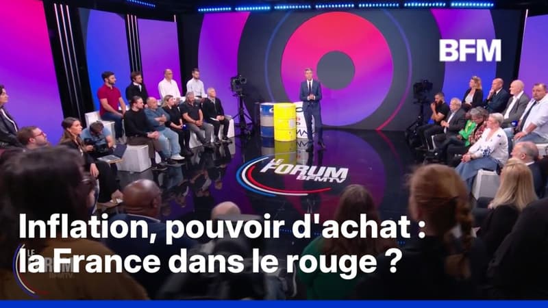 FORUM BFMTV - Inflation, pouvoir d'achat: la France dans le rouge?