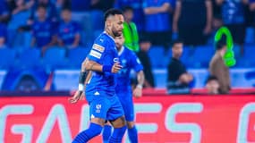 Neymar lors du match de Ligue des champions asiatique entre Al-Hilal et Navbahor (1-1), le 18 septembre 2023