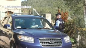 La voiture du grand-père d'Émile saisie lors d'une perquisition à son domicile de La Bouilladisse (Bouches-du-Rhône) le 25 mars 2025