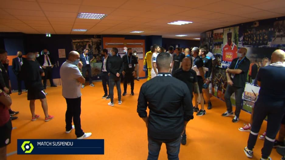 Les Marseillais dans le couloir de La Mosson Les Marseillais dans le couloir de La Mosson