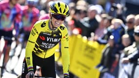 Pauline Ferrand-Prévot au départ du Tour des Flandres le 6 avril 2025.