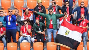Des supporters égyptiens