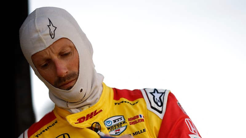 Romain Grosjean le 1er avril 2023