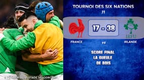France 17-38 Irlande : La gueule de bois française, le replay RMC de la défaite 