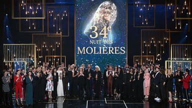 Les lauréats de la 34e nuit des Molières le 24 avril 2023