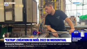 Le centre d'art verrier de Meisenthal a dévoilé sa création de Noël 2022