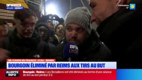 Coupe de France: élimination aux tirs au but de Bourgoin, les réactions de supporteurs