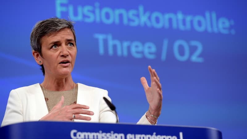 La commissaire européenne Margrethe Vestager craignait fortement de voir le rachat outre-Manche d'O2 par Hutchinson, se traduire à la fois par un choix plus limité et des prix plus élevés pour les consommateurs britanniques de téléphonie mobile.