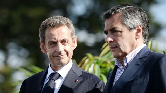 Nicolas Sarkozy et François Fillon (photo d'illustration)