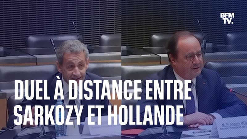 Nicolas Sarkozy et François Hollande se livrent un nouveau duel à distance à l'Assemblée nationale