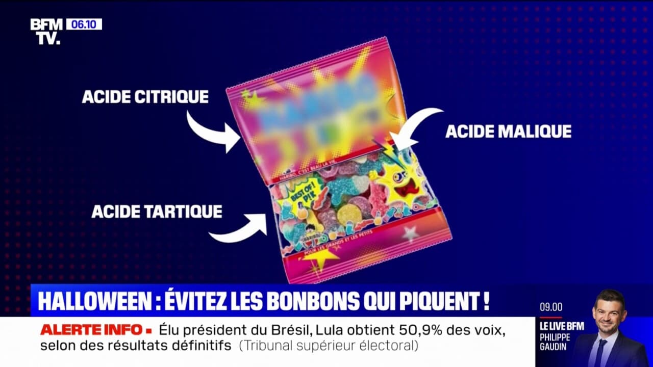 Halloween: les bonbons qui piquent sont-ils plus mauvais que les autres
