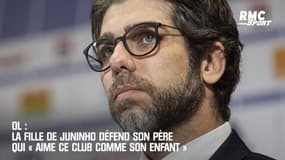 OL : La fille de Juninho défend son père qui « aime ce club comme son enfant » 
