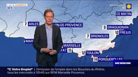 Météo Bouches-du-Rhône: un voile nuageux et du soleil cet après-midi, jusqu'à 22°C à Marseille