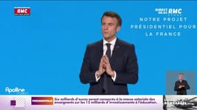 Présidentielle : Emmanuel Macron promet "un nouveau pacte avec les enseignants"
