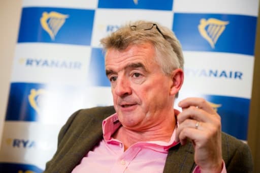 Le directeur général de Ryanair Michael O'Leary à Bruxelles le 26 septembre 2018