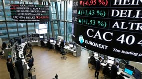 Le CAC 40 termine la semaine sur une grosse chute