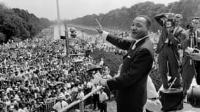 Martin Luther-King le 28 août 1963 au Mall de Washington