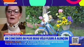 Orne: un concours du plus beau vélo fleuri à Alençon