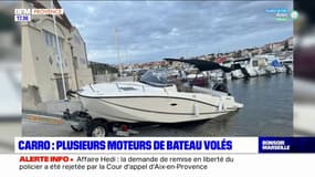 Martigues: plusieurs vols de moteurs de bateaux au port de Carro